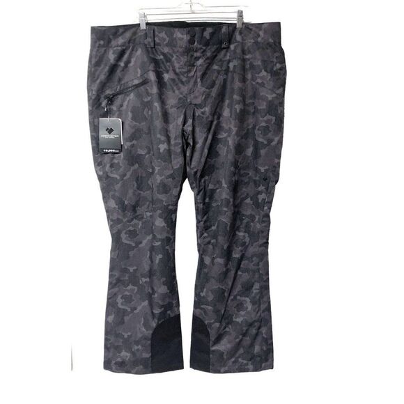 Obermeyer Malta Ski Snow Pants Dark Denim Camo NWT Womens Size 20 - Picture 4 of 12
